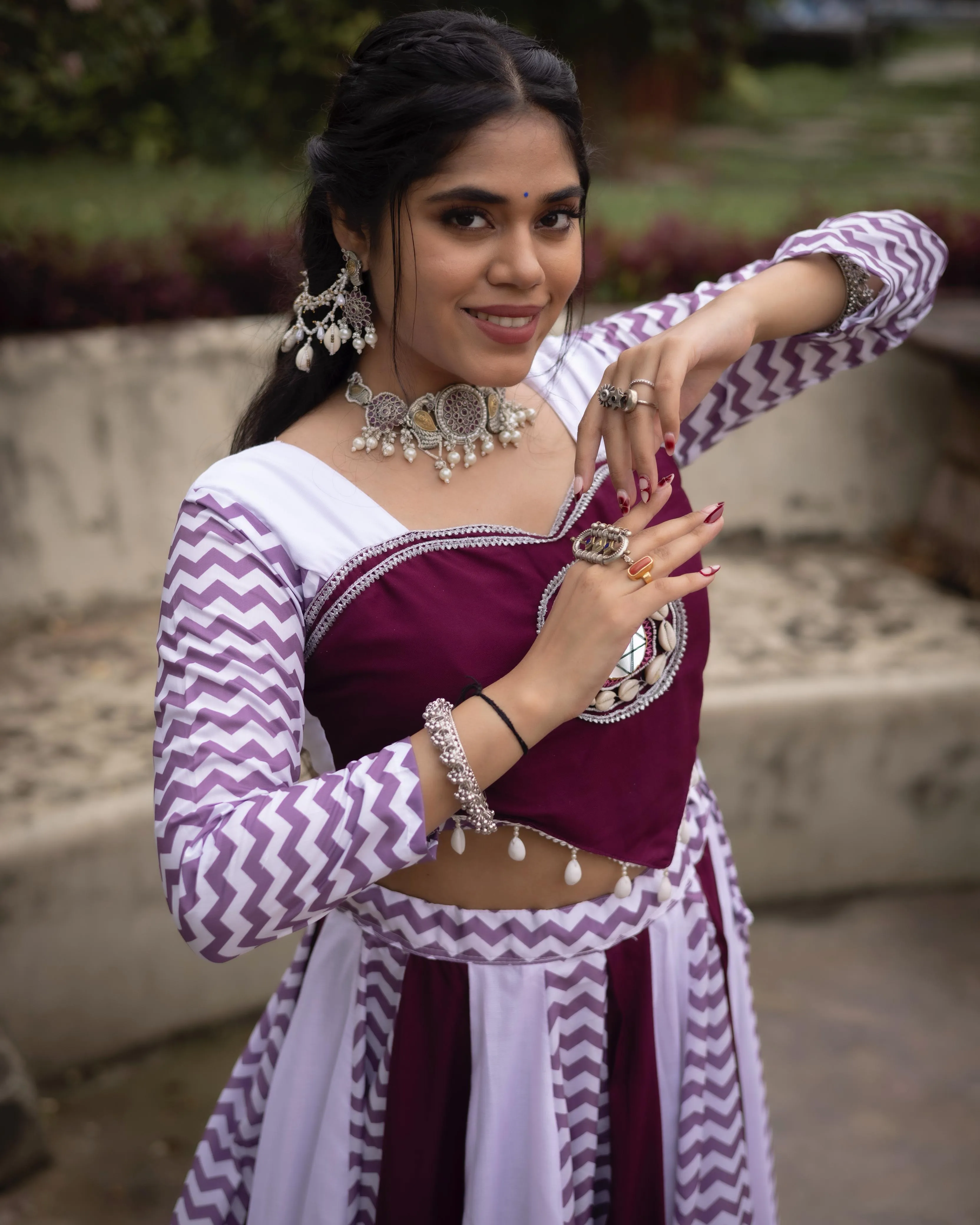 Buy Navratri lehenga choli Rayon Cotton Sets from SK COLLECTION - Reseller Bazzar
